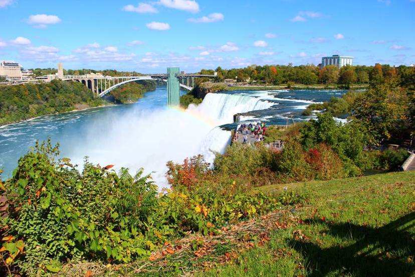 View of Niagara Falls from Goat Island