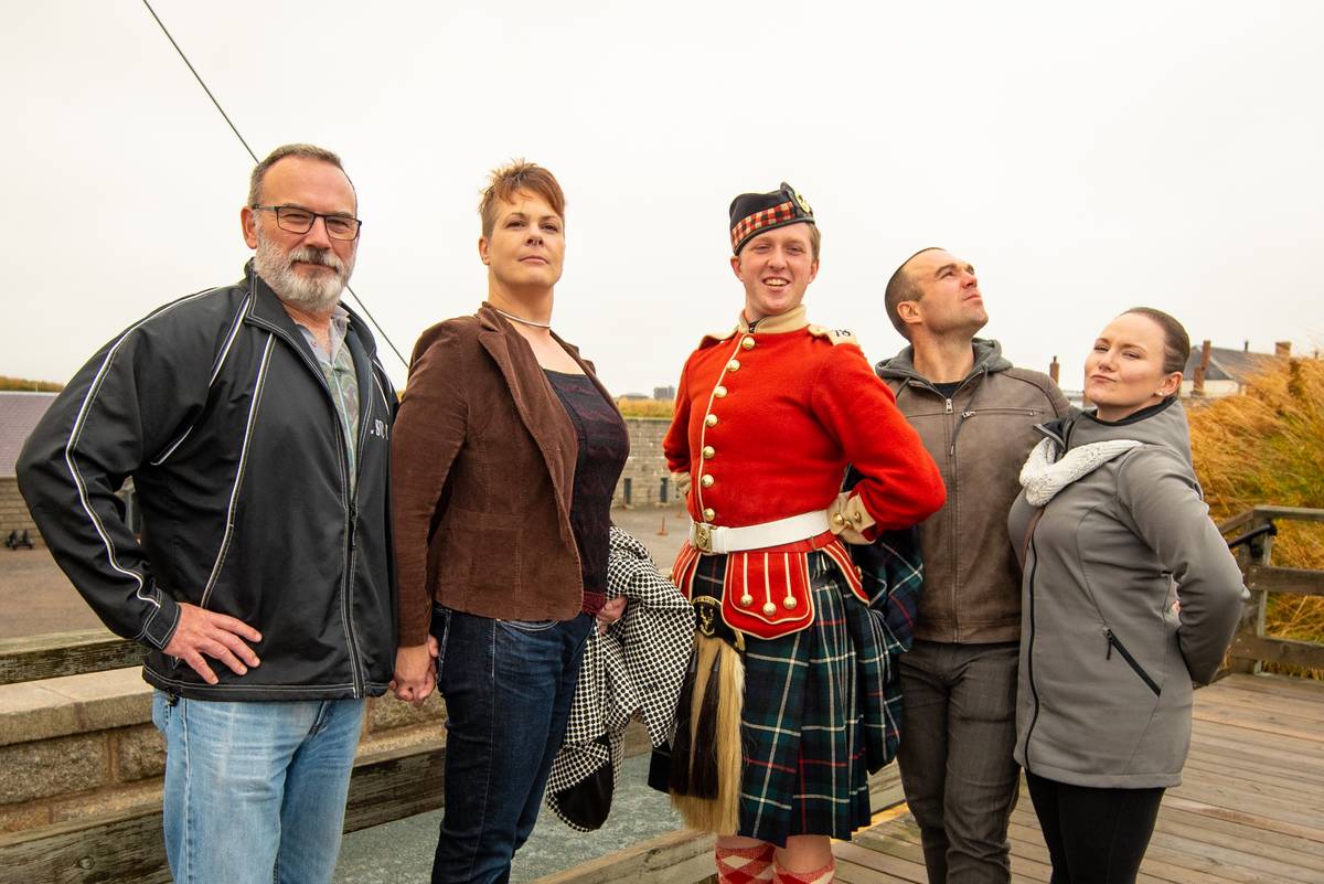Guests at Citadel Hill Halifax