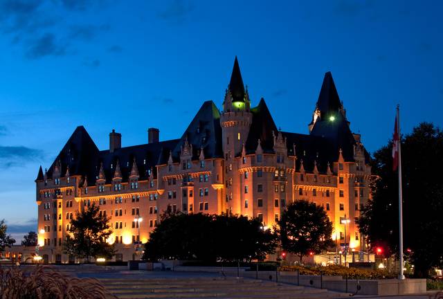 Chateau Laurier Night