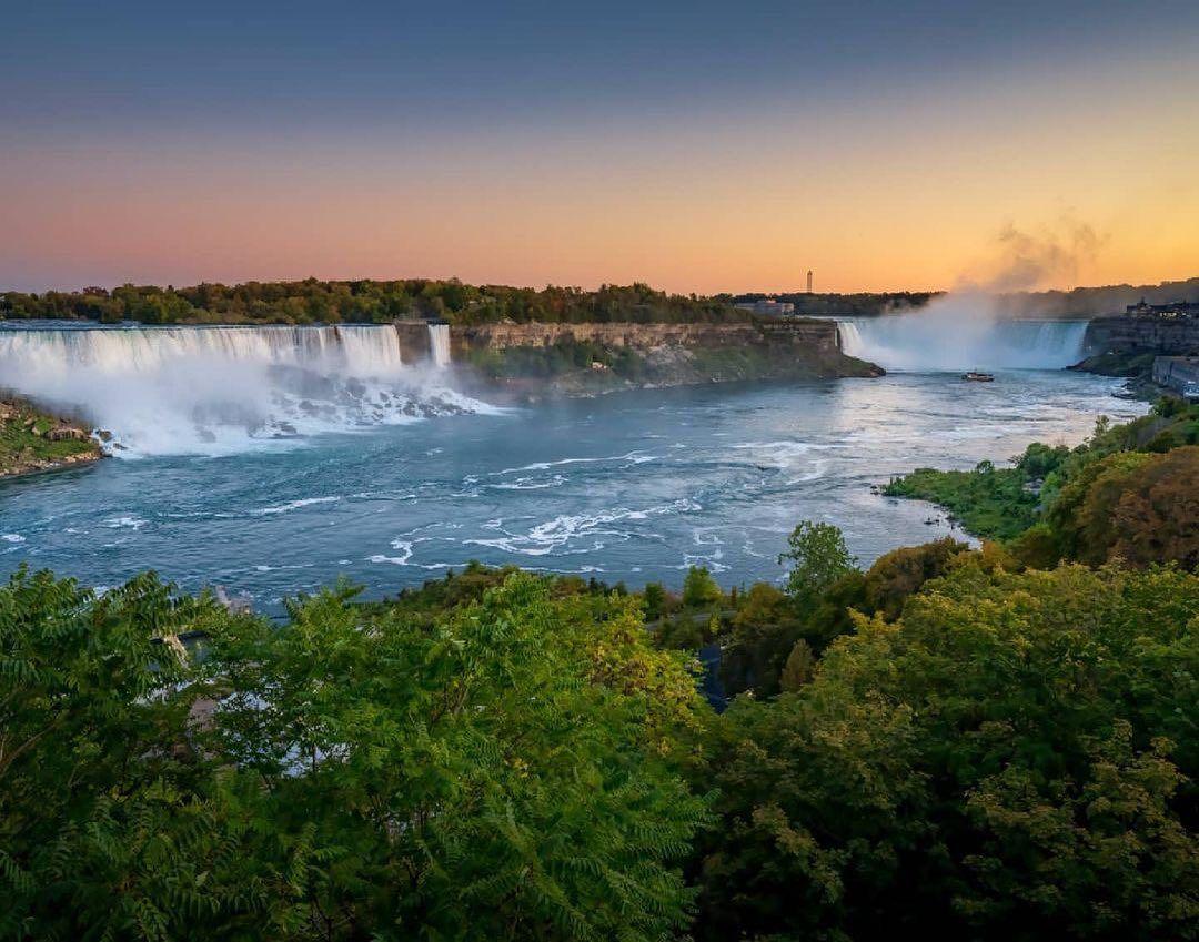 Visiting Niagara Falls in July