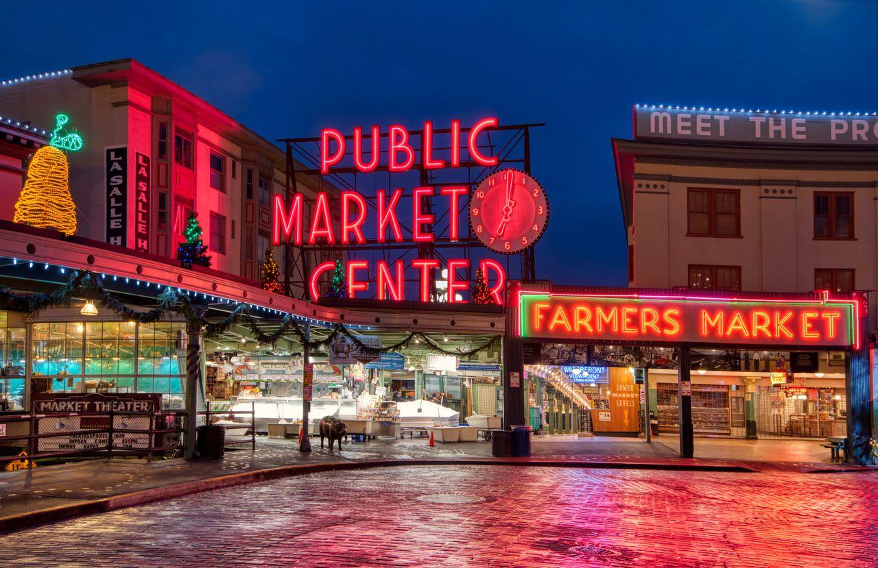 Scenic Seattle Night Tour W/ Space Needle & Skywheel