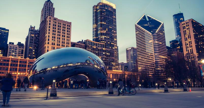 Cloud Gate (Chicago Bean) Foto 6