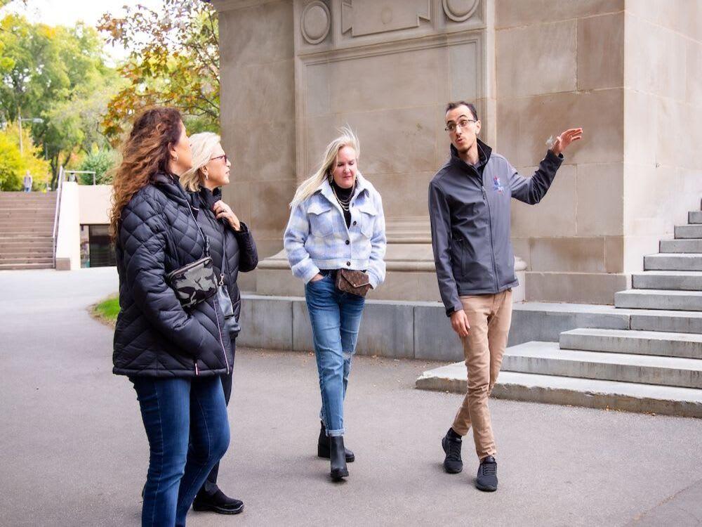 Tourist on Best Boston Walking Tour with Boat Cruise.jpg