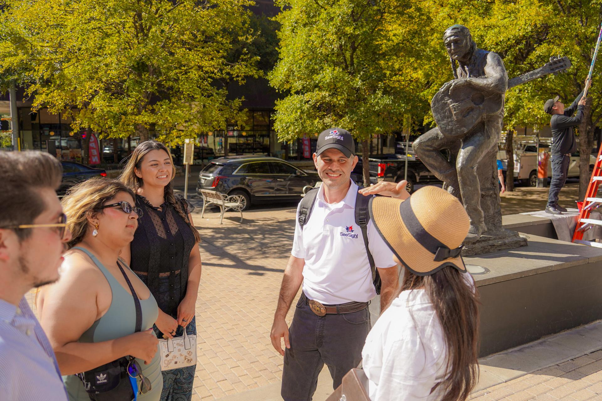 Willie Nelson Statue photo 2