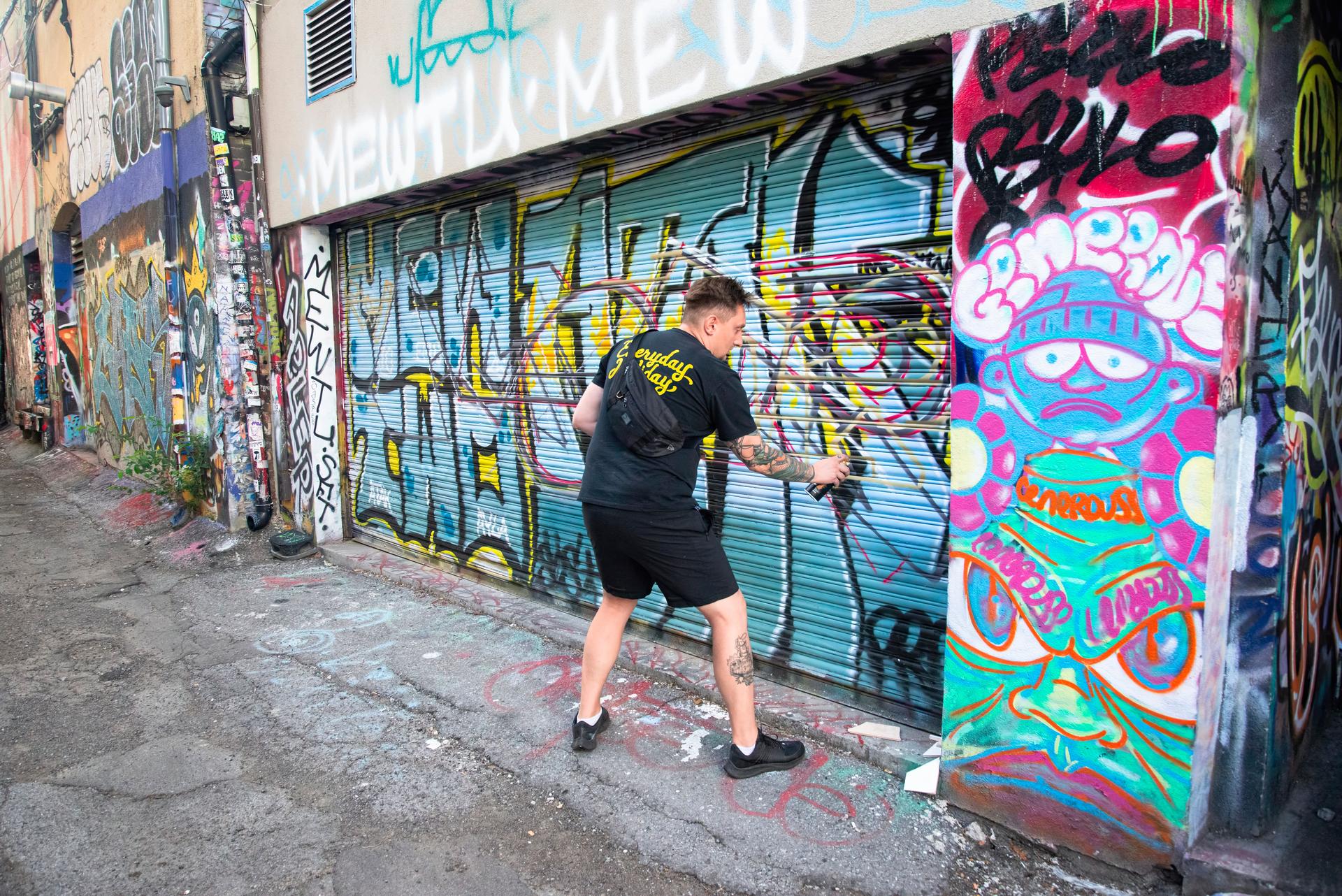 Graffiti Alley Foto 1