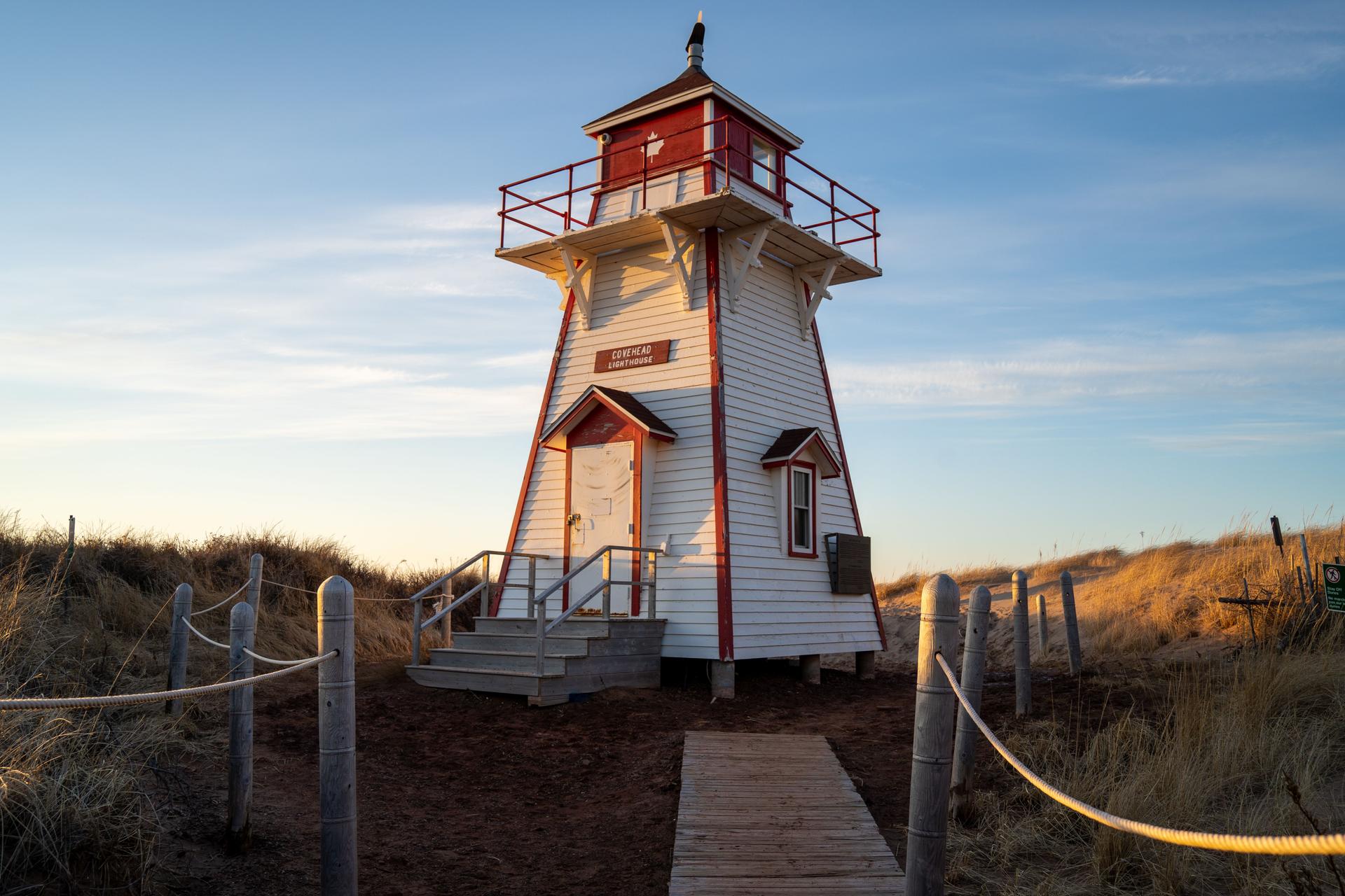 Covehead Harbour Lighthouse Foto 1