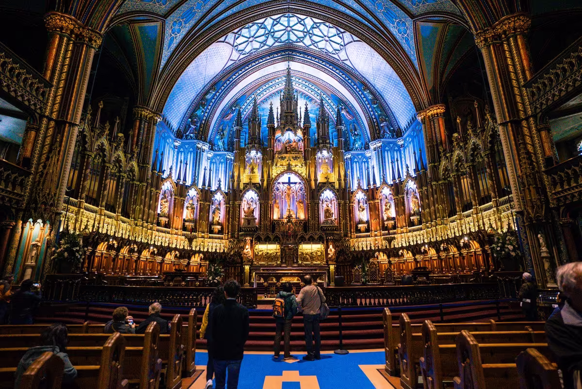 Notre-Dame Basilica in Montreal.jpg