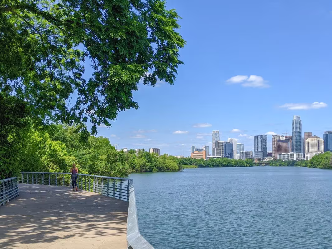 Lady Bird Lake Boardwalk in 2024