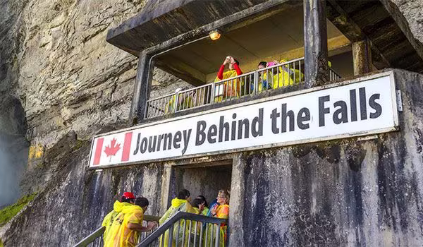 journey behind the falls