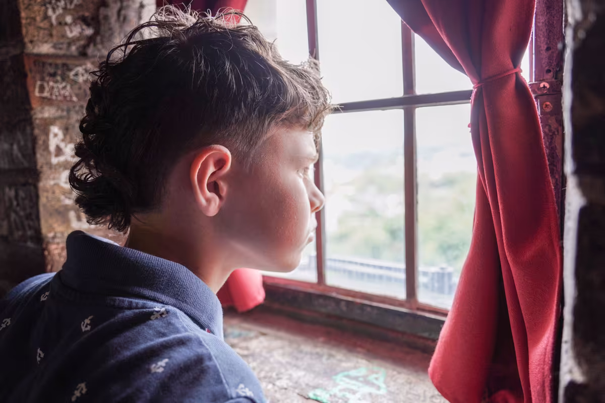 Kid at Casa Loma Castle.jpg