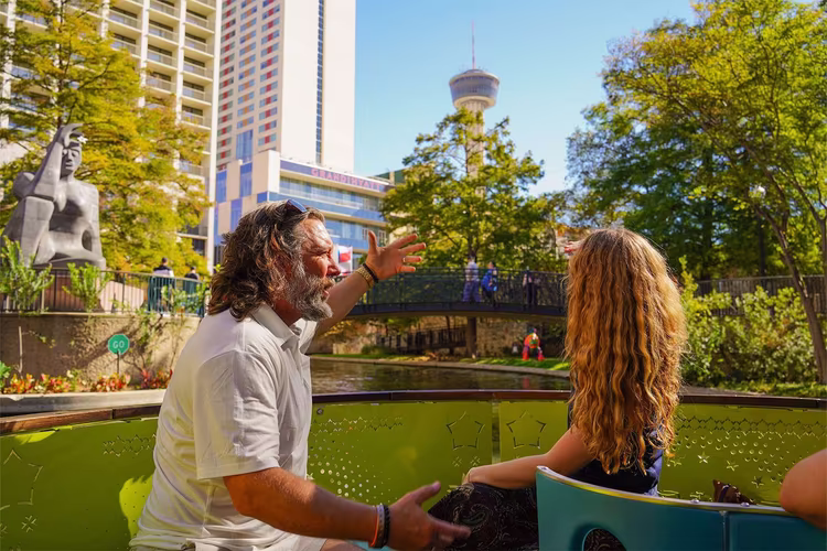 Tower-of-Americas-from-Riverwalk-Boat-Tour.jpg image 1