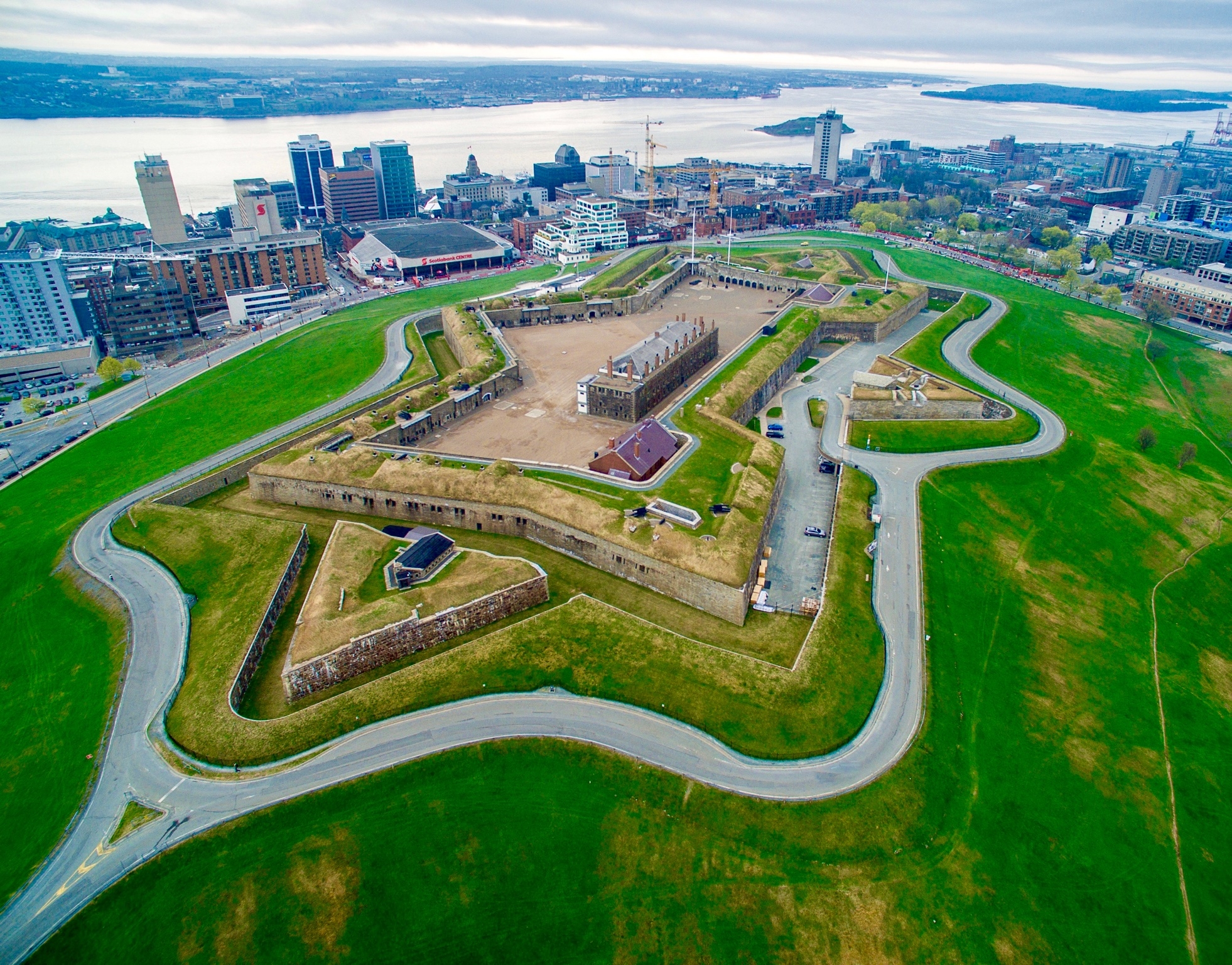 Citadel Hill Aerial View