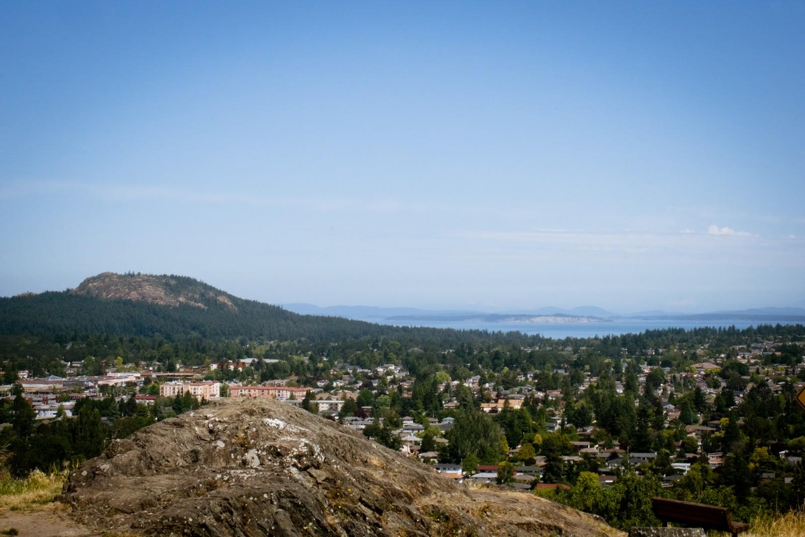 View from Mount Tolmie in Victoria BC