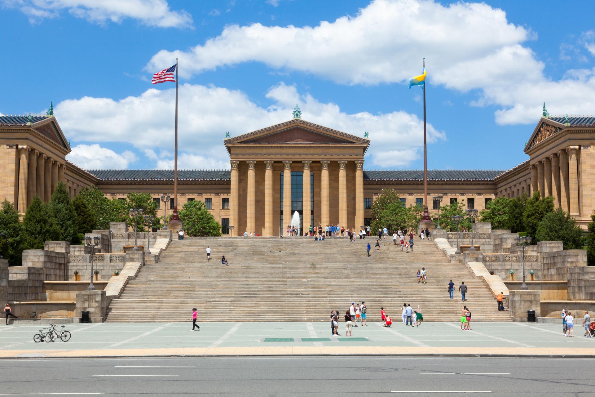 Rocky Steps at Philadelphia Art Museum