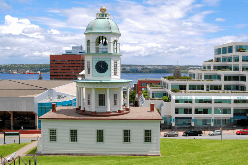 downtown halifax sunny