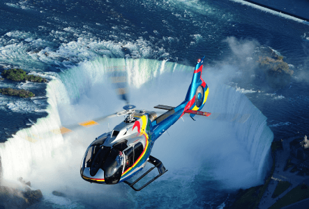Private Exclusive Niagara Falls Tour with Helicopter Ride + Skylon Tower Lunch