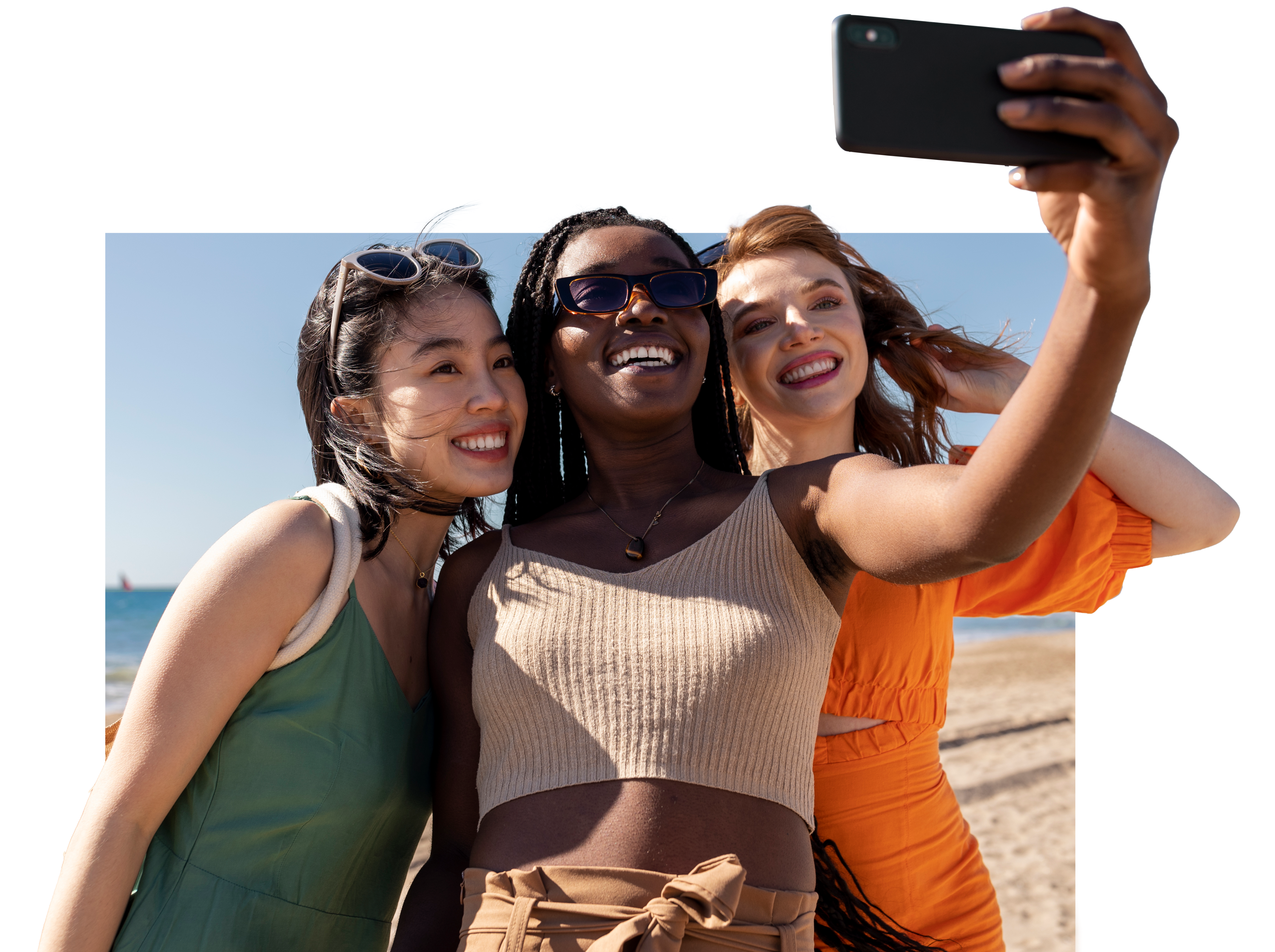 Embajadores tomándose una selfie