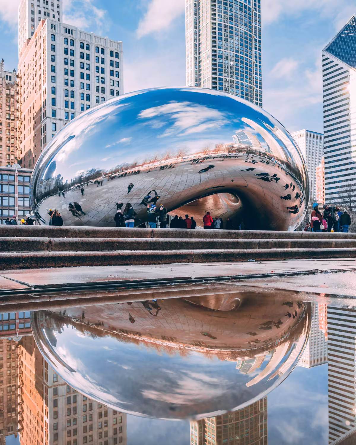 Cloud Gate (Chicago Bean) in 2024