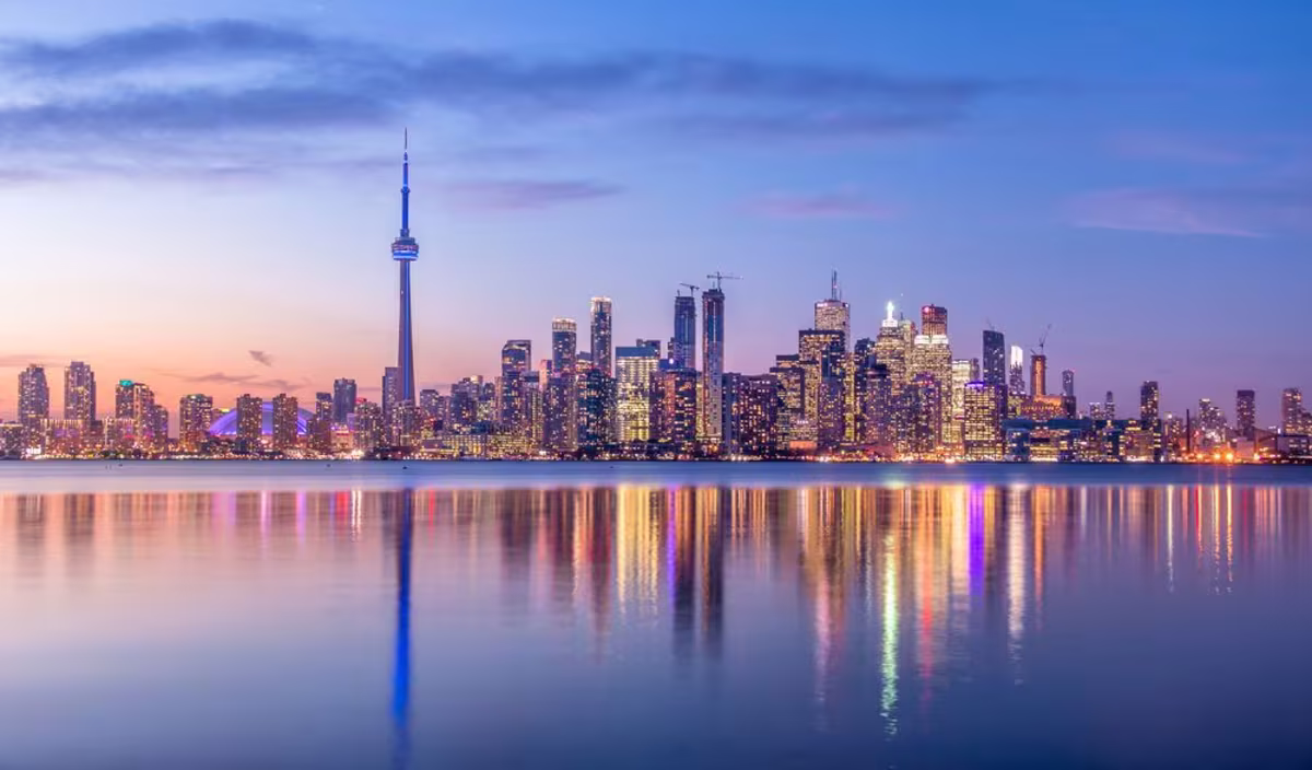 Toronto Skyline Dusk