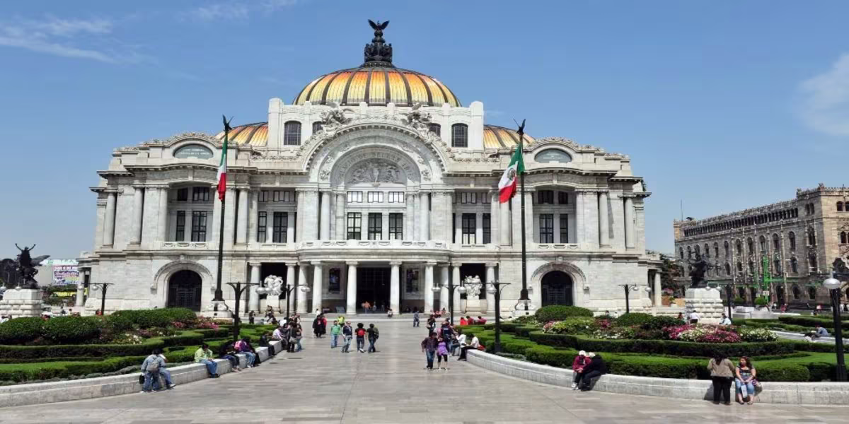 The Palacio de Bellas Artes in 2024