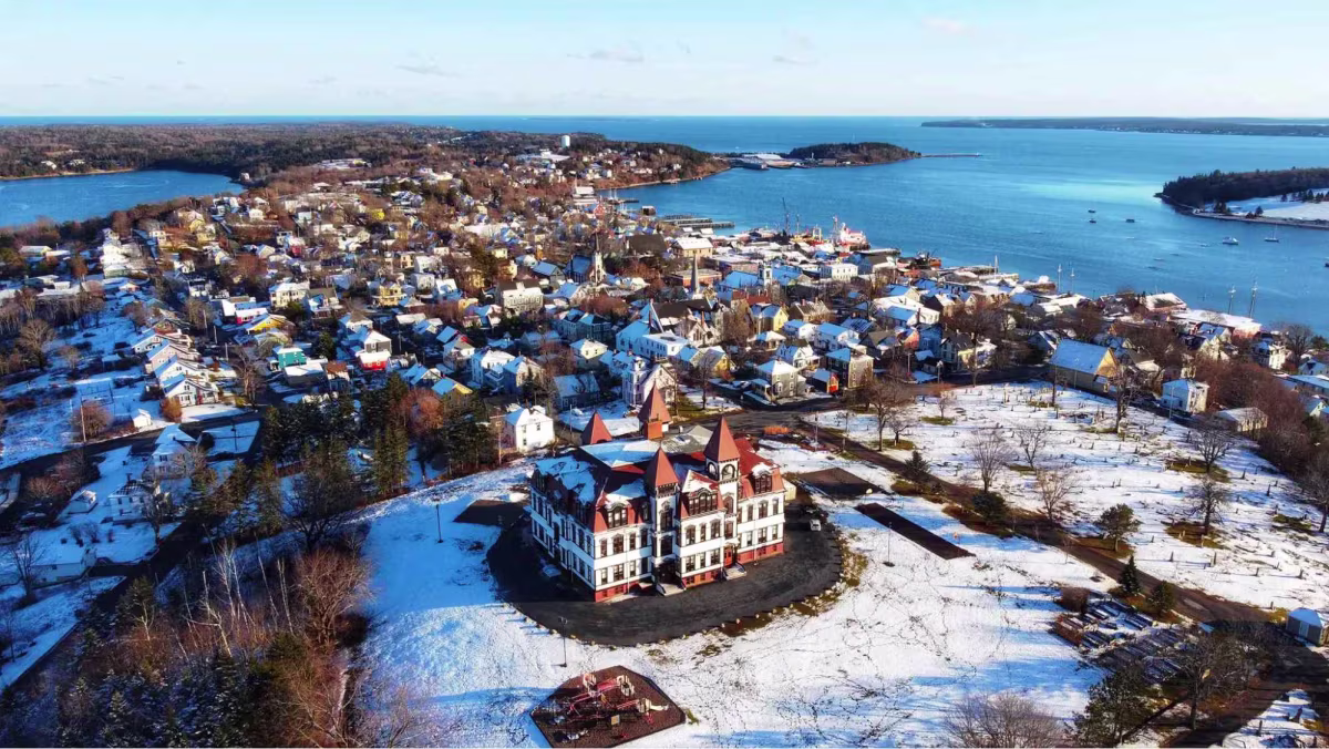 Visiting Sydney, Nova Scotia in January