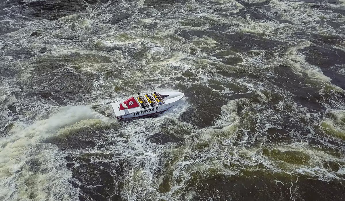 Saint John Reversing Falls Rapids Thrill Ride JetBoat