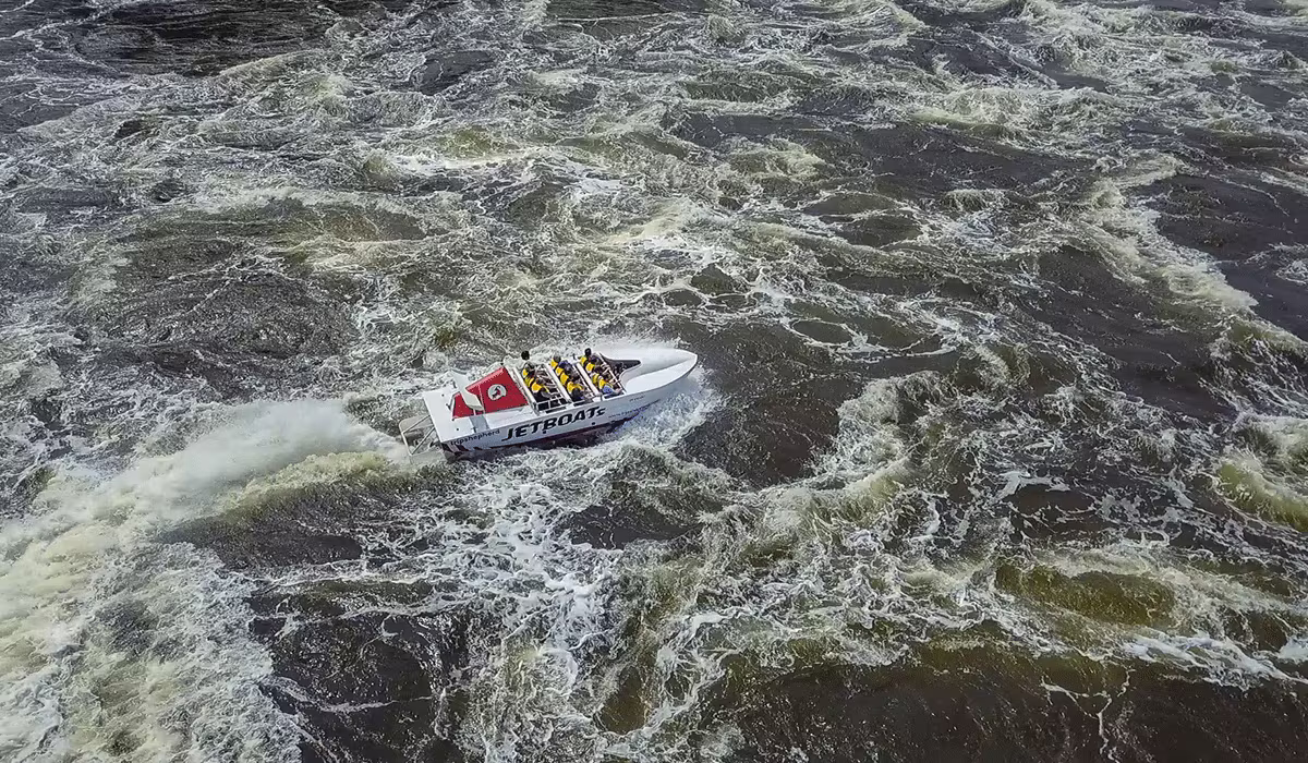 Saint John Reversing Falls Rapids Thrill Ride JetBoat