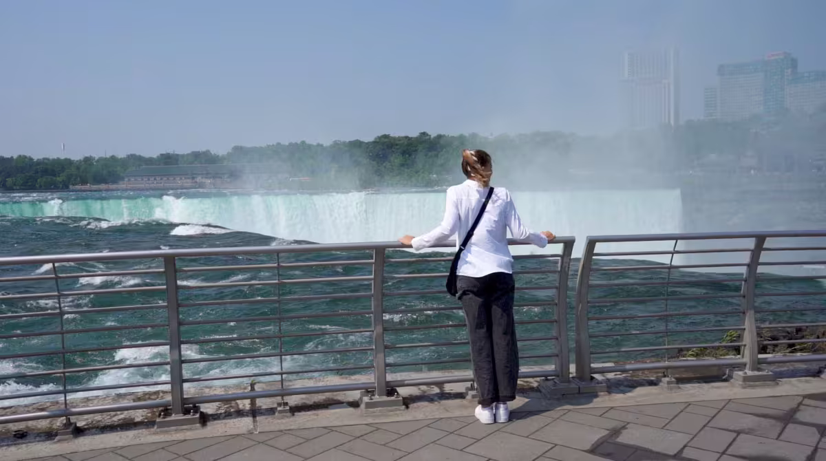 A woman enjoing Best of Niagara USA.jpg