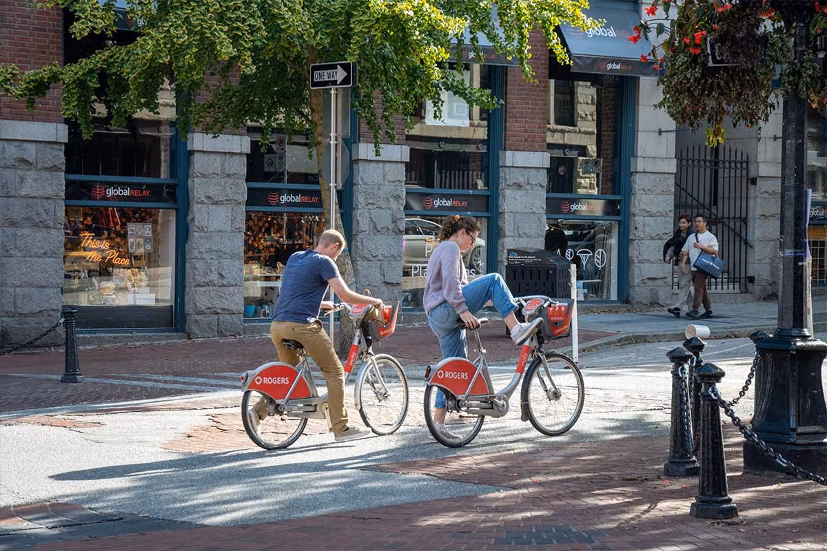 People riding bikes in Downtown Vancouver.jpg