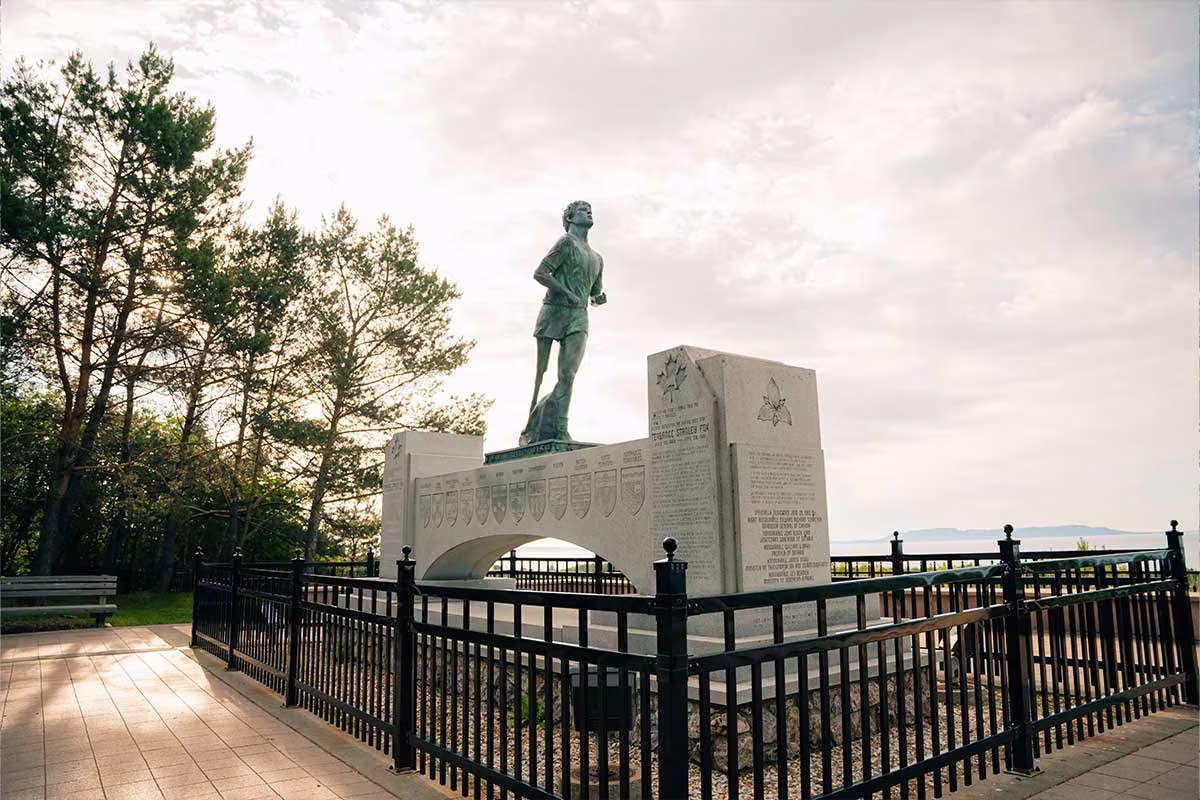 Terry Fox Memorial and Lookout in 2024