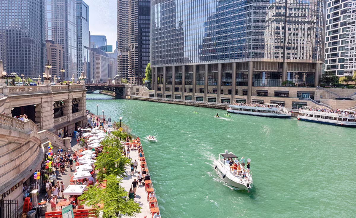 Chicago Riverwalk in 2024