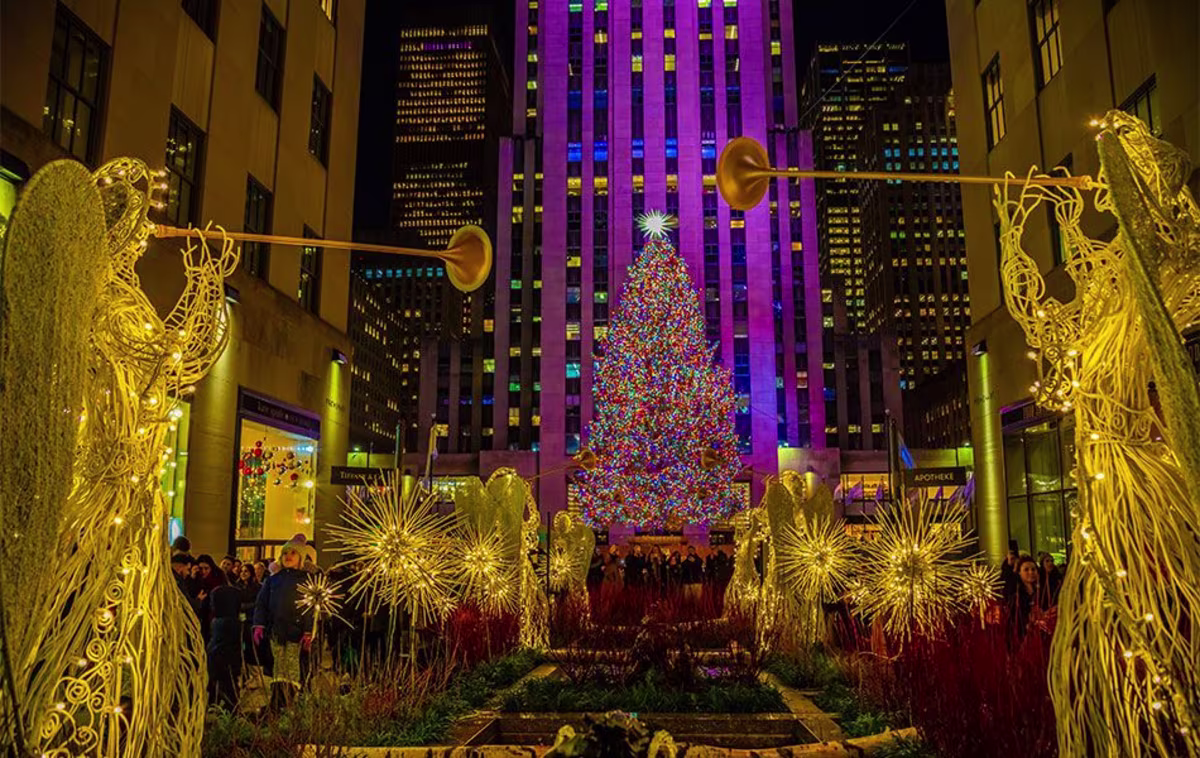 New York City Christmas Lights Tour with Empire State Building image 1
