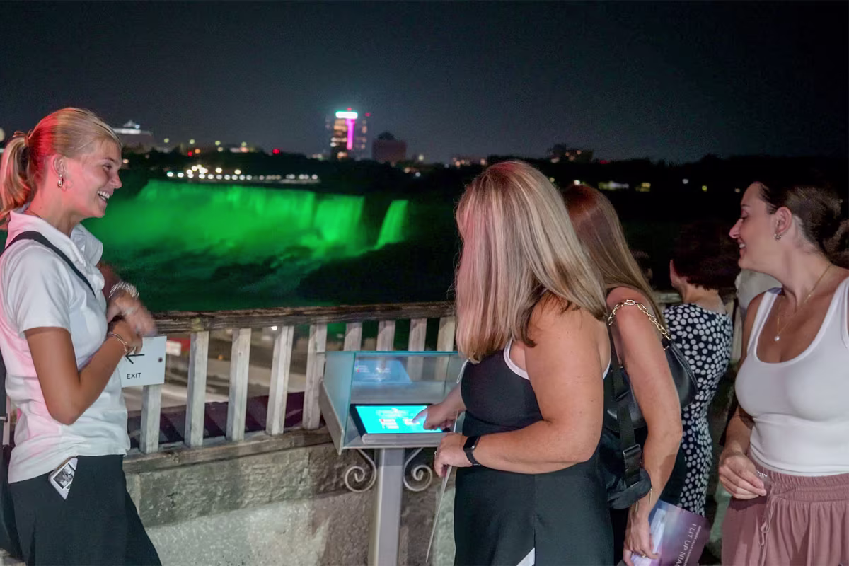Niagara Falls Night Walking Tour with The Tunnel & Fireworks image 2