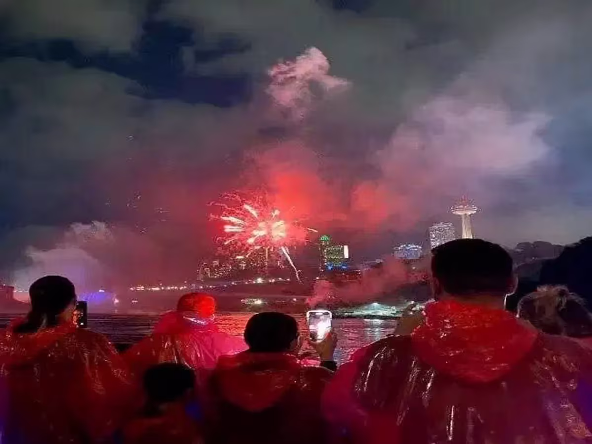 Niagara Falls USA Night Walking with Maid of the Mist & Fireworks image 2