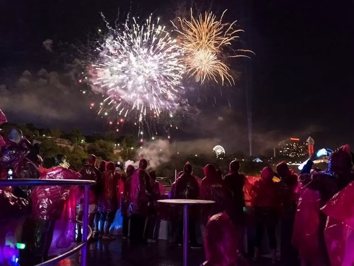 Niagara Falls USA Night Walking with Maid of the Mist & Fireworks image 1