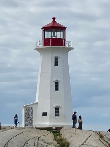 Dirk enjoying Peggy's Cove Express from Halifax 2025-09-19