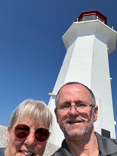 Nilah Wedlake enjoying Peggy's Cove Sunset Tour from Halifax 2025-07-29