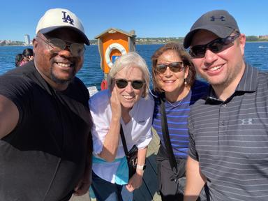 Susan and enjoying Halifax Harbourfront Food Walking Tour 2025-08-16 3