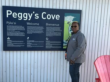 Preness enjoying Peggy's Cove Sunset Tour from Halifax 2025-08-24 3