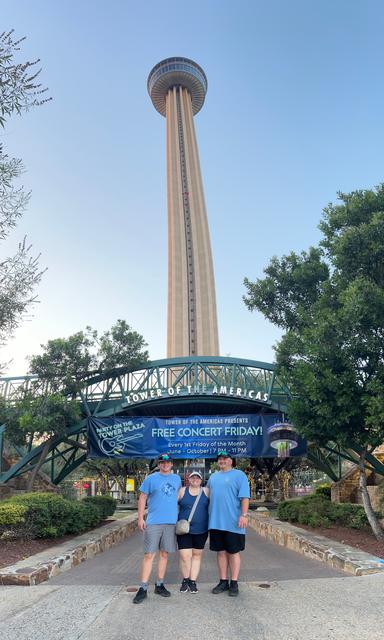 Therese enjoying Scenic San Antonio Night Tour with Riverwalk Boat Tour 2025-08-16 1