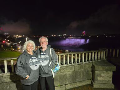 Glen Gallegos enjoying Light Up The Falls Plus Dinner 2025-09-27